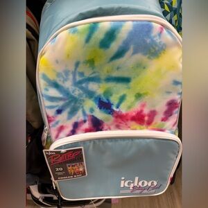 New nwt Igloo Tie-Dye Cooler Bag really cool chilling tech, Black Friday shop 🏃
